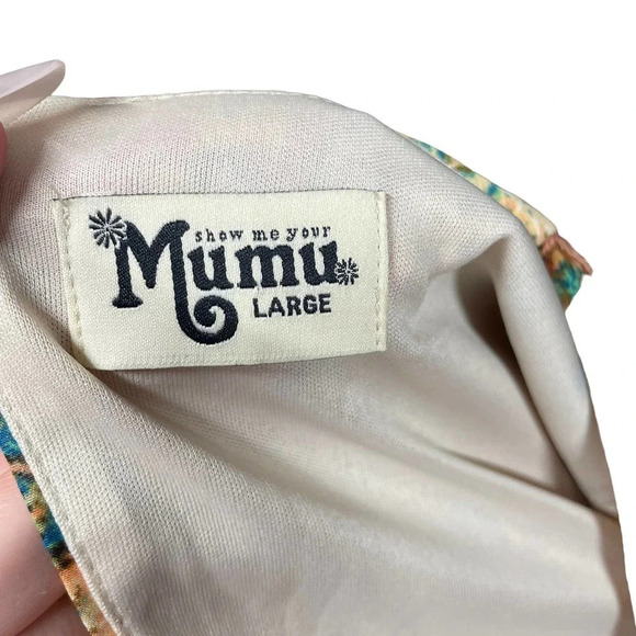 Show‎ Me Your Mumu Rocky Romper Santiago Sandstone Size Large - Picture 7 of 9